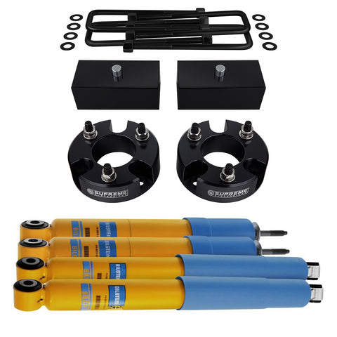 2009–2012 Suzuki Equator Full Suspension Lift Kit & Bilstein Shocks 2WD 4WD-Suspension Lift Kits-Bilstein und Supreme Suspensions-2"-1"-4600 Series-Supreme Suspensions®