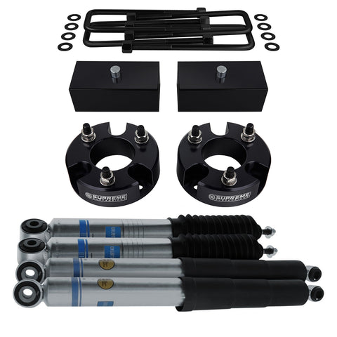 2009–2012 Suzuki Equator Full Suspension Lift Kit & Bilstein Shocks 2WD 4WD-Suspension Lift Kits-Bilstein und Supreme Suspensions-2"-1"-5100 Series-Supreme Suspensions®