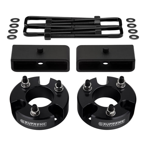Full Front + Rear Lift Leveling Kit + Flat U-Bolts 2009 - 2012 SUZUKI EQUATOR 2WD 4WD-Suspension Lift Kits-Supreme Suspensions®-Supreme Suspensions®