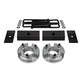 2005-2023 Nissan Frontier Full Suspension Lift Kit / Shims 4x2 4x4 Silver