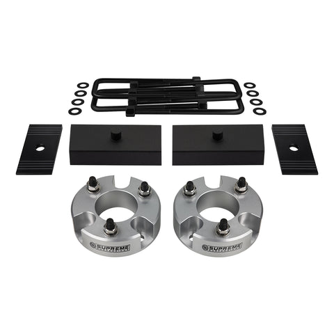 2005-2023 Nissan Frontier Full Suspension Lift Kit / Shims 4x2 4x4 Silver-Suspension Lift Kits-Supreme Suspensions®-2"-1"-Supreme Suspensions®
