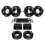 2004-2014 Ford F150 Full Suspension Lift Kit & 2" Hub Centric Wheel Spacers 2WD 4WD