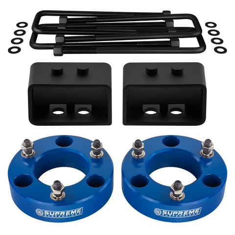 2009-2022 Ford F-150 Full Suspension Lift Kit 4WD - Blue-Suspension Lift Kits-Supreme Suspensions®-Supreme Suspensions®