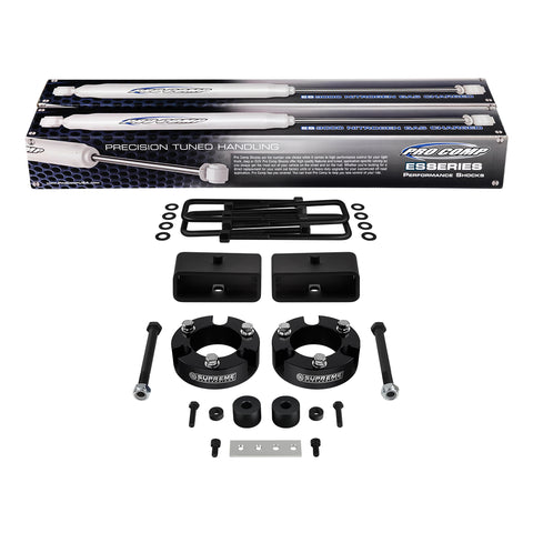 1999-2006 Toyota Tundra Full Suspension Lift Kit with Differential Drop Kit & Rear Pro Comp ES9000 Shocks 4WD-Suspension Lift Kits-Supreme Suspensions®-2"-2"-Supreme Suspensions®