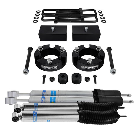 2005-2019 مجموعة رفع التعليق الكامل Toyota Tacoma ، مجموعة السقوط التفاضلي و Bilstein Shocks 4WD 4x4-Suspension Kits-Bilstein and Supreme Suspension-5100 RHA Series-2.5 "-1.5" -Supreme Suspension®