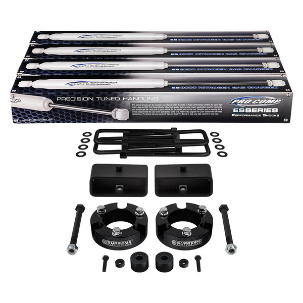 2005-2019 Toyota Tacoma Vollfederungs-Lift-Kit, Differenzial-Drop-Kit und Pro Comp-Stoßdämpfer 4WD 4x4