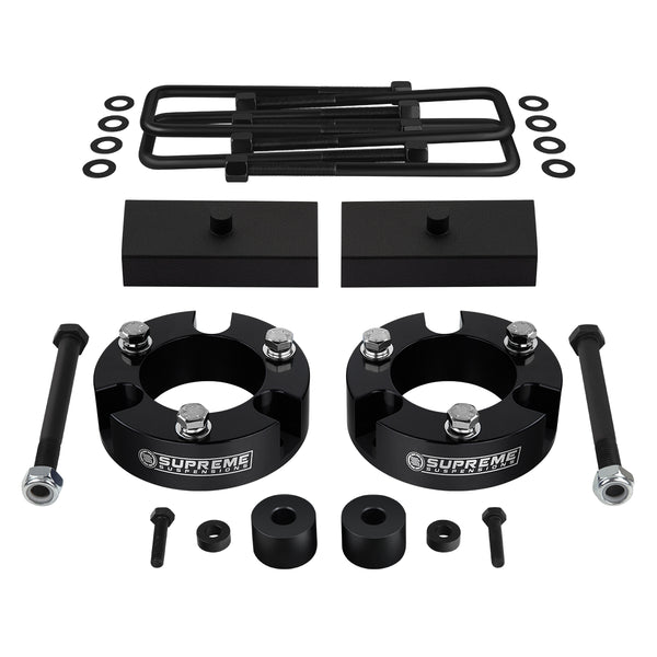 2005-2023 Toyota Tacoma Full Suspension Lift Kit with Diff Drop Kit 4WD + NEW HD STEEL LIFT BLOCKS