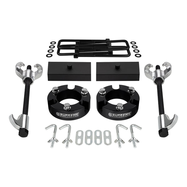 2005-2023 Toyota Tacoma Full Suspension Lift Kit 2WD 4WD | NEW HD STEEL BLOCKS + Compressor Tool