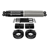 kit de elevación de suspensión completa Nissan Titan 2004-2015 con amortiguadores traseros MAX Performance 2WD 4WD