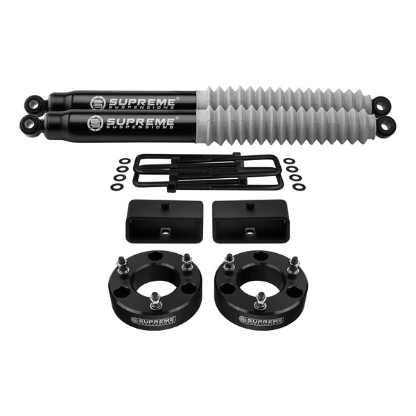 2004–2015 Nissan Titan Vollfederungs-Lift-Kit mit hinteren MAX Performance-Stoßdämpfern 2WD 4WD