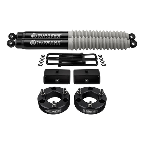 2004-2015 Nissan Titan Full Suspension Lift Kit with Rear MAX Performance Shocks 2WD 4WD-Suspension Lift Kits-Supreme Suspensions®-Supreme Suspensions®