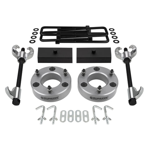 2004-2023 Nissan Titan Spacers + Blocks Suspension Lift Kit 2WD 4WD + Compressor Tool-Suspension Lift Kits-Supreme Suspensions®-2"-1"-Supreme Suspensions®