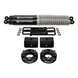 2004-2015 Nissan Titan helfjærende løftesett med bakre MAX Performance Shocks 2WD 4WD