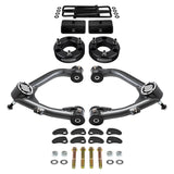 2007-2018 GMC Sierra 1500 Full Suspension Lift Kit with Uni-Ball Upper Control Arms and Camber/Caster Adjusting & Lock-Out Kit
