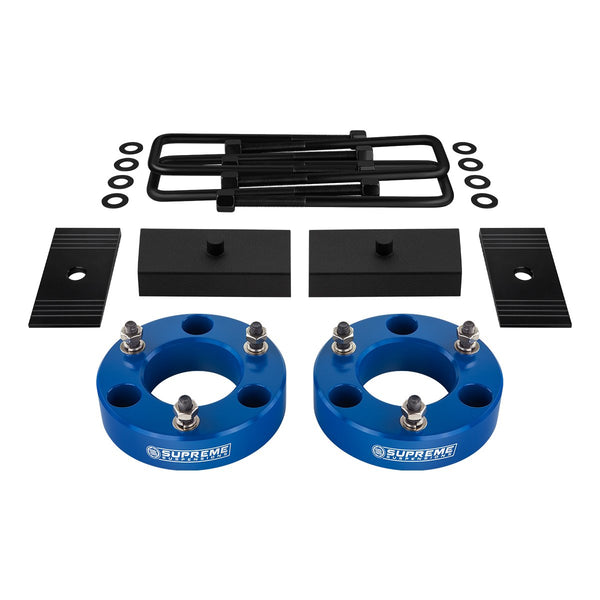 2007-2019 GMC Sierra 1500 kit de levage à suspension complète 2wd 4wd | nouveaux blocs d'acier hd + cales