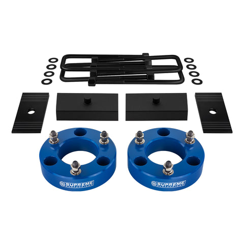 2007-2019 Chevy Silverado 1500 Full Suspension Lift Kit 2WD 4WD | NEW HD STEEL BLOCKS + SHIMS-Suspension Lift Kits-Supreme Suspensions®-Supreme Suspensions®