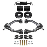 2007-2018 Chevrolet Silverado 1500 Full Suspension Lift Kit With Uni-Ball Upper Control Arms and Camber/Caster Adjusting & Lock-Out Kit