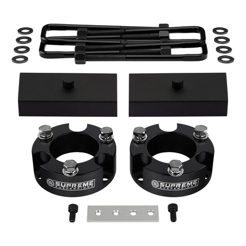 1995-2004 Toyota Tacoma Full Suspension Lift Kit 2WD 4WD I Includes Supreme Suspensions NEW Premium Forged Flat-Top U-Bolts-Suspension Lift Kits-Supreme Suspensions®-2"-1"-Supreme Suspensions®