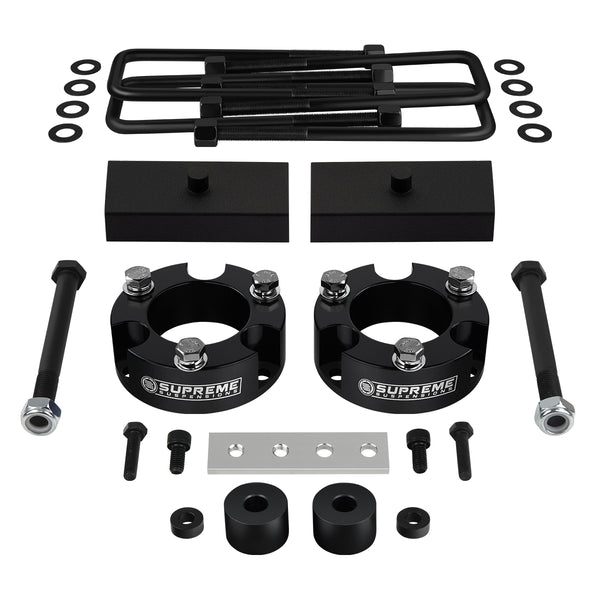 1995-2004 Toyota Tacoma Full Suspension Lift Kit with Differential Drop Spacers 4WD | SUPREME'S NEW HD STEEL LIFT BLOCKS!