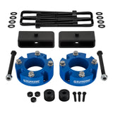 2007-2021 Toyota Tundra Full Suspension Lift Kit 4WD Includes Supreme Suspensions NEW Premium Forged Flat-Top U-Bolts