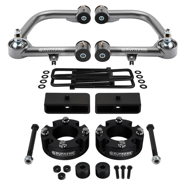 Kompletter Höherlegungssatz für Toyota Tundra 07–21 mit Uni-Ball UCA + Diff Drop