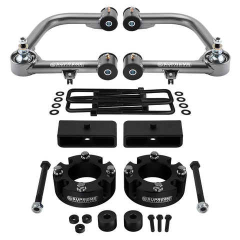 Complete Lift Kit For 07-21 Toyota Tundra with Uni-Ball UCA + Diff Drop-Suspension Lift Kits-Supreme Suspensions®-3"-1.5"-Supreme Suspensions®