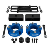 2007-2021 Toyota Tundra Full Suspension Lift Kit with Differential Drop Kit 4WD | SUPREME'S NEW HD STEEL LIFT BLOCKS!