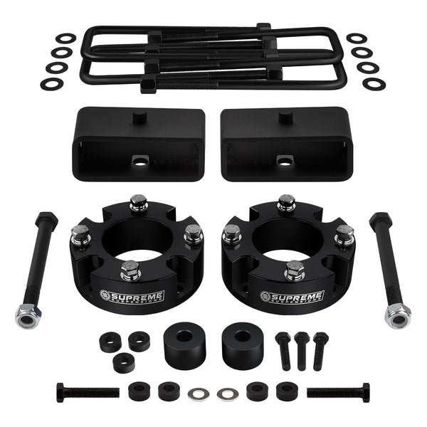 2007-2021 Toyota Tundra Full Suspension Lift Kit 4WD HD BLOCKS / Carrier Bearing Drop + Diff Drop