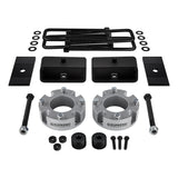 2007-2021 Toyota Tundra Full Suspension Lift Kit, Diff Drop & Axle Shims 4WD 4x4 SILVER