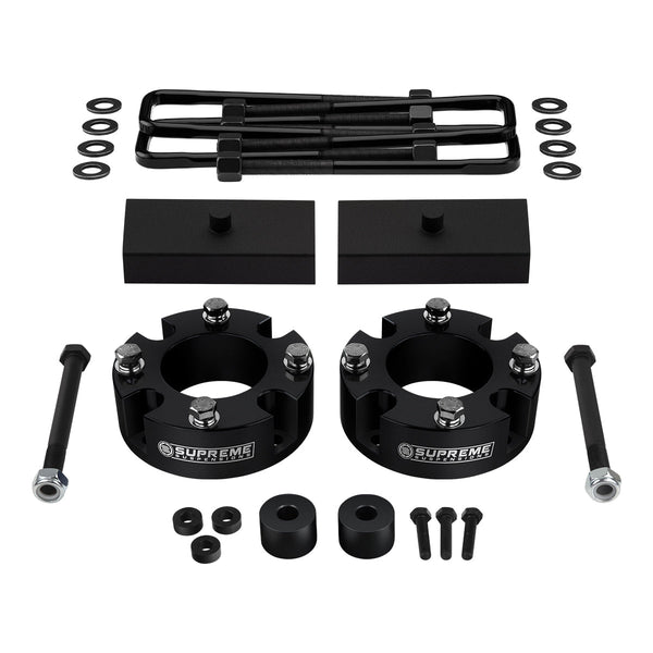 2015-2021 Toyota Tundra TRD PRO Full Suspension Lift Kit 4WD I Includes Supreme Suspensions NEW Premium Forged Flat-Top U-Bolts