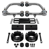 Kit de elevación completo para Toyota Tundra 07-21 con Uni-Ball UCA + caída de diferencial