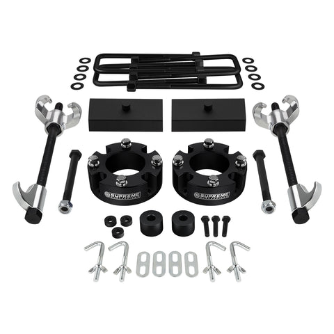 2007-2021 Toyota Tundra Full Suspension Lift Kit 4WD HD BLOCKS / Compressor Tool + Diff Drop-Suspension Lift Kits-Supreme Suspensions®-2"-1"-Supreme Suspensions®