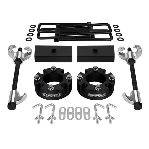 2015-2021 Toyota Tundra TRD PRO Full Suspension Lift Kit 2WD 4WD | HD STEEL LIFT BLOCKS Compressor Tool-Suspension Lift Kits-Supreme Suspensions®-2"-1"-Supreme Suspensions®