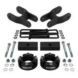 2007-2020 Toyota Tundra Full Suspension Lift Kit 2WD 4WD | Includes Rear Shackle and Lift Blocks Combo