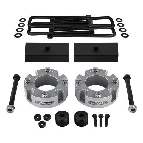 2007-2021 Toyota Tundra Suspension Spacers + Blocks Lift Kit & Differential Drop 4WD 4x4-Suspension Lift Kits-Supreme Suspensions®-2"-1"-Supreme Suspensions®