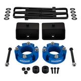 2007-2021 Toyota Tundra Full Suspension Lift Kit 4WD Includes Supreme Suspensions NEW Premium Forged Flat-Top U-Bolts