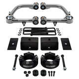 kit de elevación completa de 3" con brazos de control superiores Uni-Ball para Toyota Tundra 4x4 2007-2021