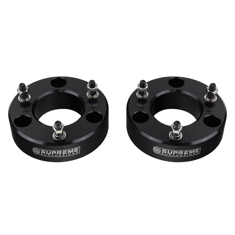 2007(novo)-2023 GMC sierra 1500 kit de elevação de suspensão dianteira 2wd 4wd-kits de elevação de suspensão-supreme suspensões®-2,5"-preto-supreme suspensões®