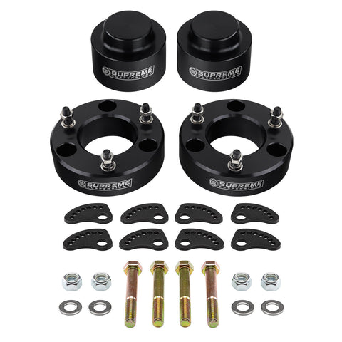 2007-2020 GMC Yukon 1500 6-Lug Full Lift Kit With Upper Arm Camber/Caster Alignment Kit-Suspension Lift Kits-Supreme Suspensions®-2"-2"-Supreme Suspensions®