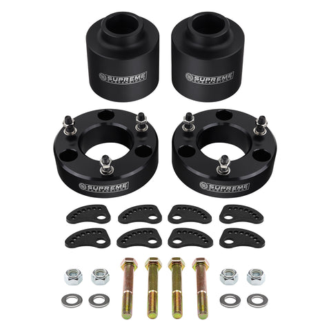 2007-2013 Chevrolet Avalanche 1500 2WD 4WD Full Lift Kit Includes Upper Arm Camber/Caster Alignment Kit-Suspension Lift Kits-Supreme Suspensions®-Supreme Suspensions®