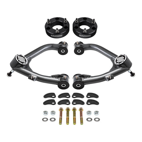 2007-2018 Chevrolet Silverado 1500 Front Leveling Kit with Uni-Ball Upper Control Arms and Camber/Caster Adjusting & Lock-Out Kit-Suspension Lift Kits-Supreme Suspensions®-Supreme Suspensions®