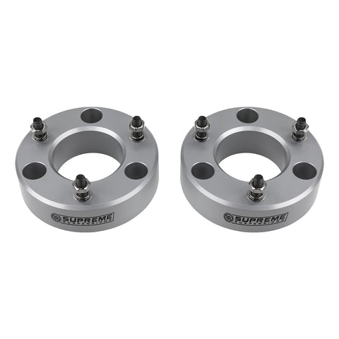 2007(novo)-2023 GMC sierra 1500 kit de elevação de suspensão dianteira 2wd 4wd-kits de elevação de suspensão-supreme suspensões®-2"-prata-supreme suspensões®