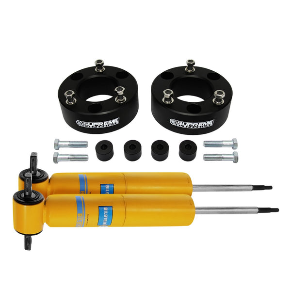 2007-2013 Chevrolet Avalanche Front Suspension Lift Kit with Bilstein Shock Absorbers 2WD 4WD