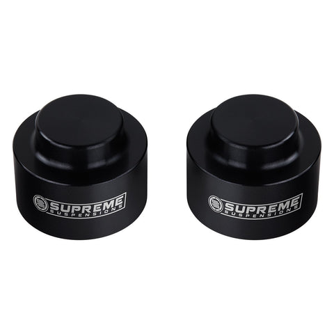 2000-2020 Chevy Suburban 1500 Rear Suspension Lift Kit 2WD 4WD-Suspension Lift Kits-Supreme Suspensions®-Billet Aluminum-1"-Black-Supreme Suspensions®