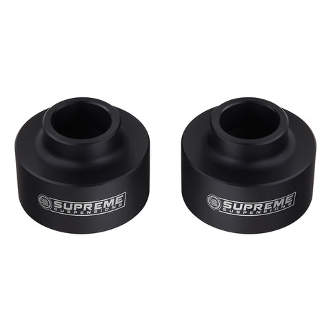 2009–2020 Dodge Ram 1500 Hinterradaufhängungs-Lift-Kit 4WD 4x4-Suspension Lift Kits-Supreme Suspensions®-Delrin Composite-1,5"-Black-Supreme Suspensions®