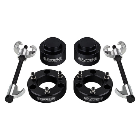 2007-2013 Chevy Avalanche 1500 Full Suspension Lift Kit & Spring Compressor 2WD 4WD-Suspension Lift Kits-Supreme Suspensions®-2"-1"-Supreme Suspensions®