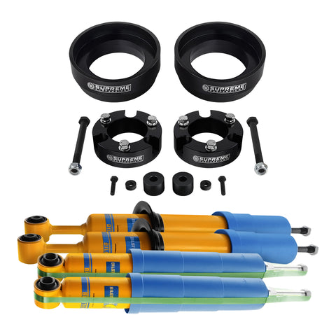 2003-2009 Toyota 4Runner Full Suspension Lift Kit, Differential Drop & Bilstein Shocks 2WD 4WD-Suspension Lift Kits-Bilstein and Supreme Suspensions-Supreme Suspensions®