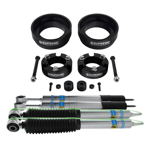 2007-2014 مجموعة رفع التعليق الكامل Toyota FJ Cruiser ، السقوط التفاضلي وصدمات Bilstein 4WD 4x4-Suspension Kits-Bilstein and Supreme Suspension-5100 Series-2 "-3" -Supreme Suspension®