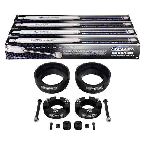 2007-2014 Toyota FJ Cruiser Full Suspension Lift Kit w/ Differential Drop & Pro Comp Shocks 4WD 4x4-Suspension Lift Kits-Pro Comp and Supreme Suspensions-Supreme Suspensions®