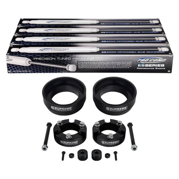 2003–2019 Toyota 4Runner Vollfederungs-Lift-Kit mit Differenzialabsenkung und erweiterten Pro Comp-Stoßdämpfern